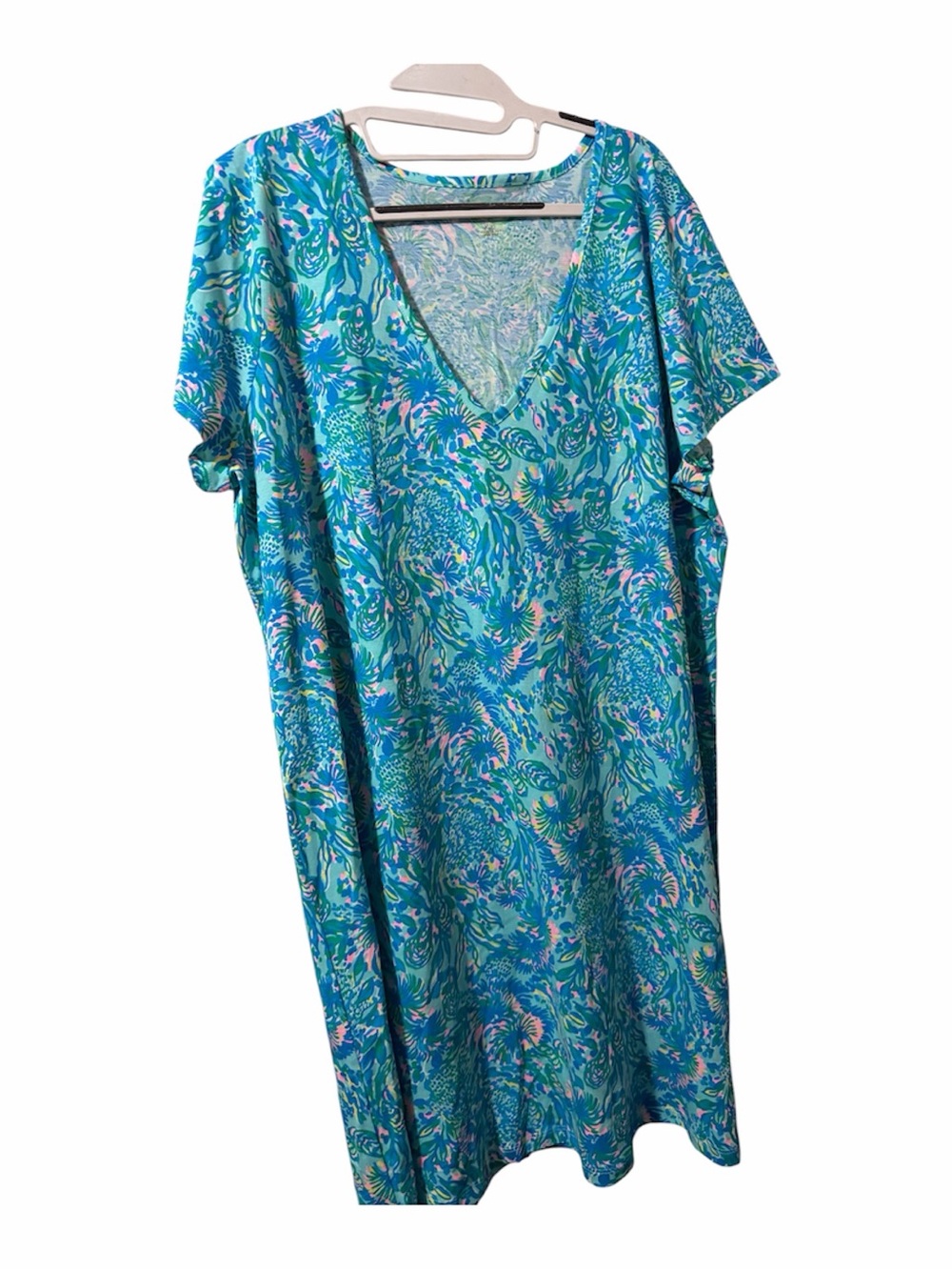 NWOT Lilly Pulitzer Size XXL Etta Short Sleeve Dress